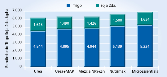 gráfico de rendimiento