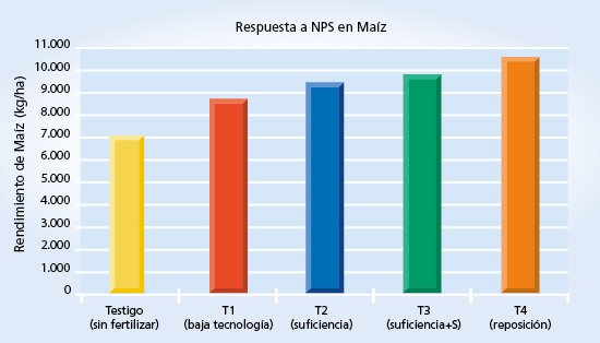 gráfico de rendimiento