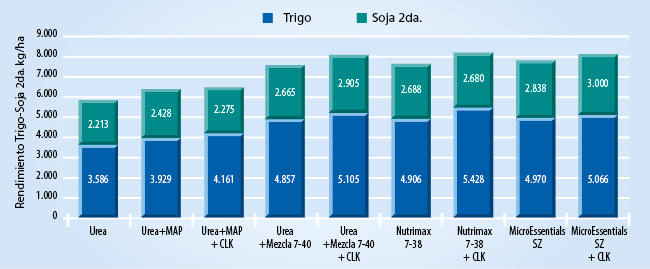 gráfico de rendimiento