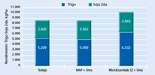 gráfico de rendimiento